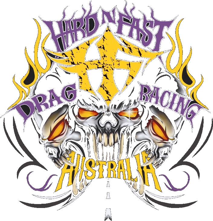 Hard N Fast Drag Racing Australia emblem